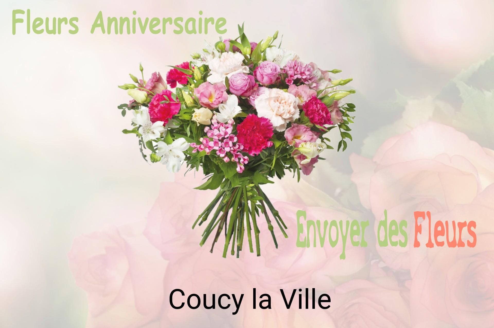 Bouquet de fleurs d’anniversaire livré à Coucy-la-Ville